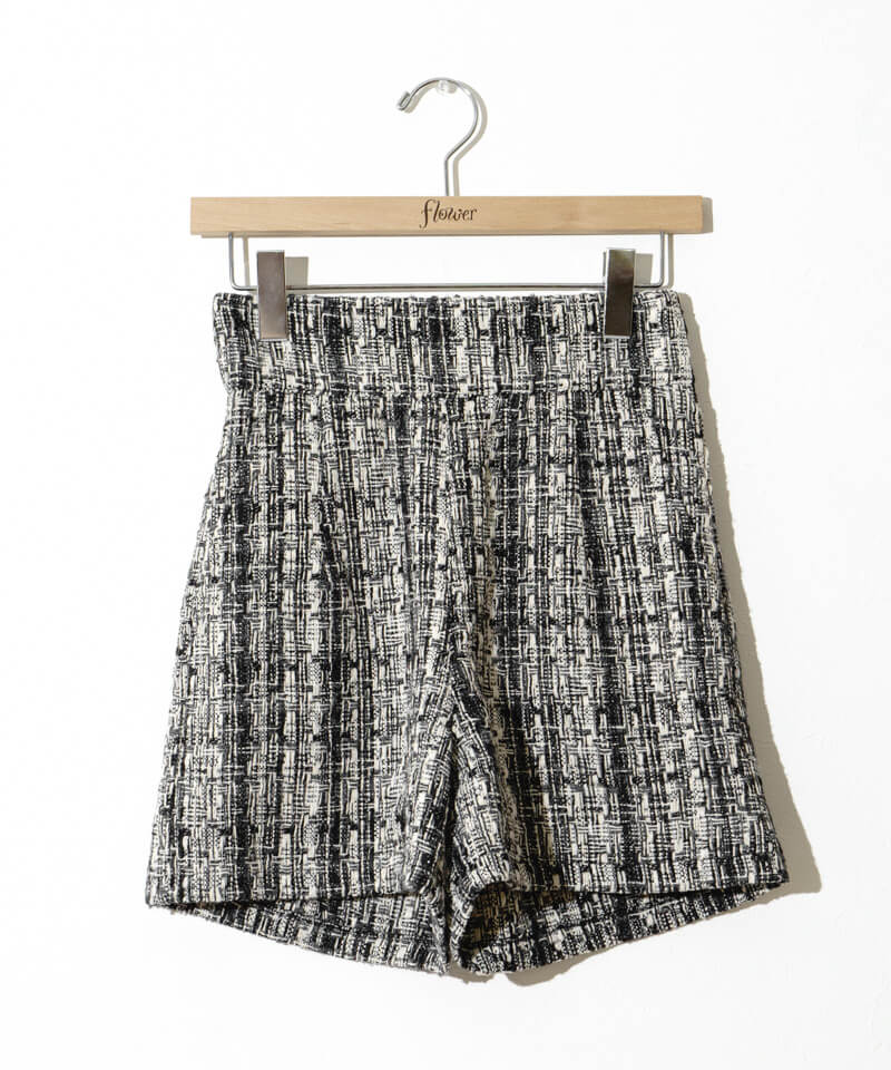 tweed short pants～ﾂｲｰﾄﾞｼｮｰﾄﾊﾟﾝﾂ | flower／フラワー公式通販