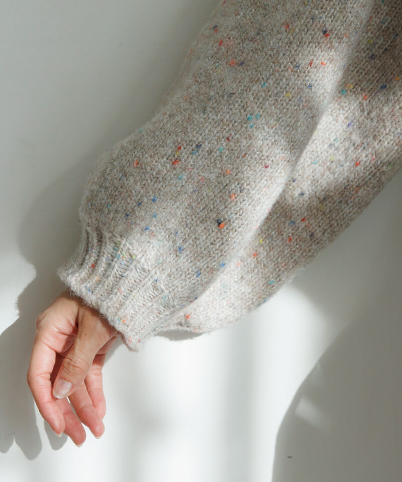 40%OFF】popping fancy knit～ﾎﾟｯﾋﾟﾝｸﾞﾌｧﾝｼｰﾆｯﾄ | flower／フラワー