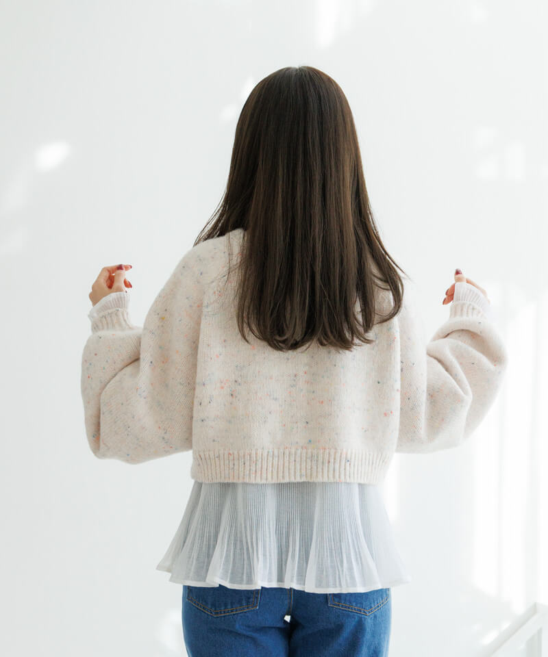 40%OFF】popping fancy knit～ﾎﾟｯﾋﾟﾝｸﾞﾌｧﾝｼｰﾆｯﾄ | flower／フラワー