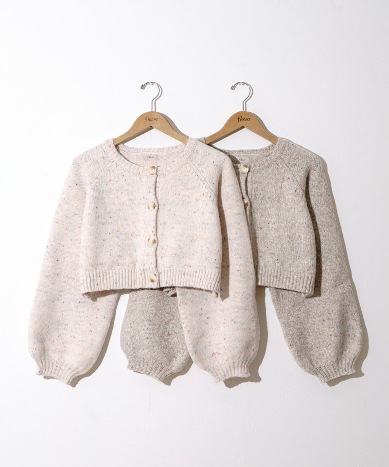 【ふらっふぃ】 40%OFF】popping fancy knit～ﾎﾟｯﾋﾟﾝｸﾞﾌｧﾝｼｰﾆｯﾄ | flower／フラワー