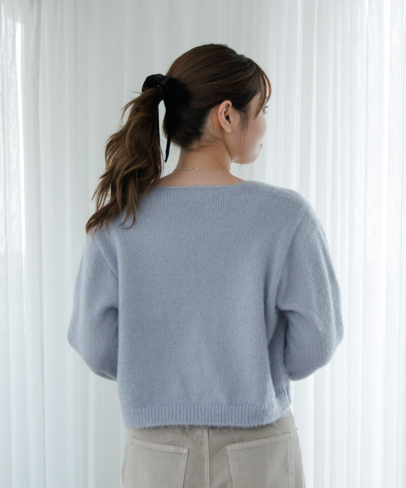 50%OFF】merry ribbon cardigan～ﾒﾘｰﾘﾎﾞﾝｶｰﾃﾞｨｶﾞﾝ | flower／フラワー