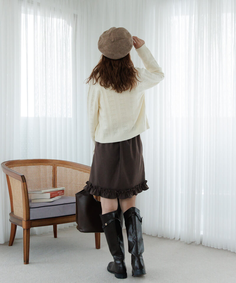 10%OFF】frill mini skirt～ﾌﾘﾙﾐﾆｽｶｰﾄ | flower／フラワー公式通販