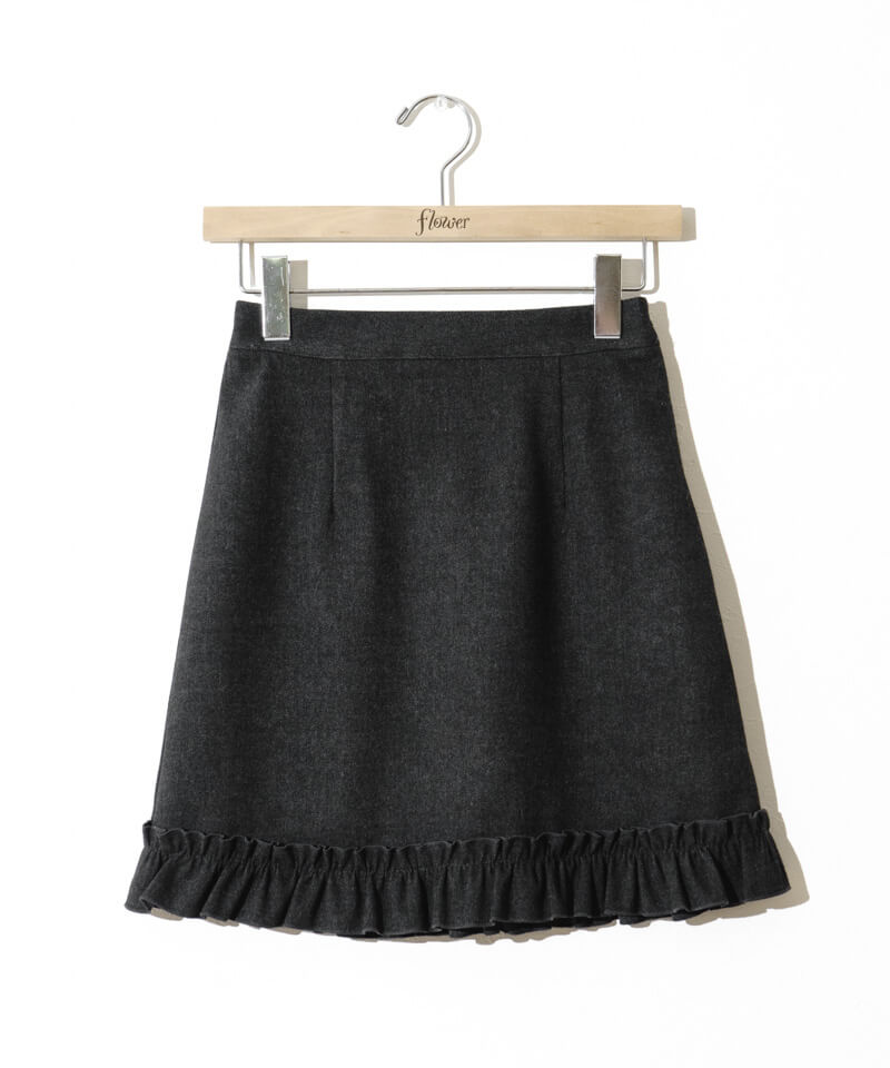 10%OFF】frill mini skirt～ﾌﾘﾙﾐﾆｽｶｰﾄ | flower／フラワー公式通販
