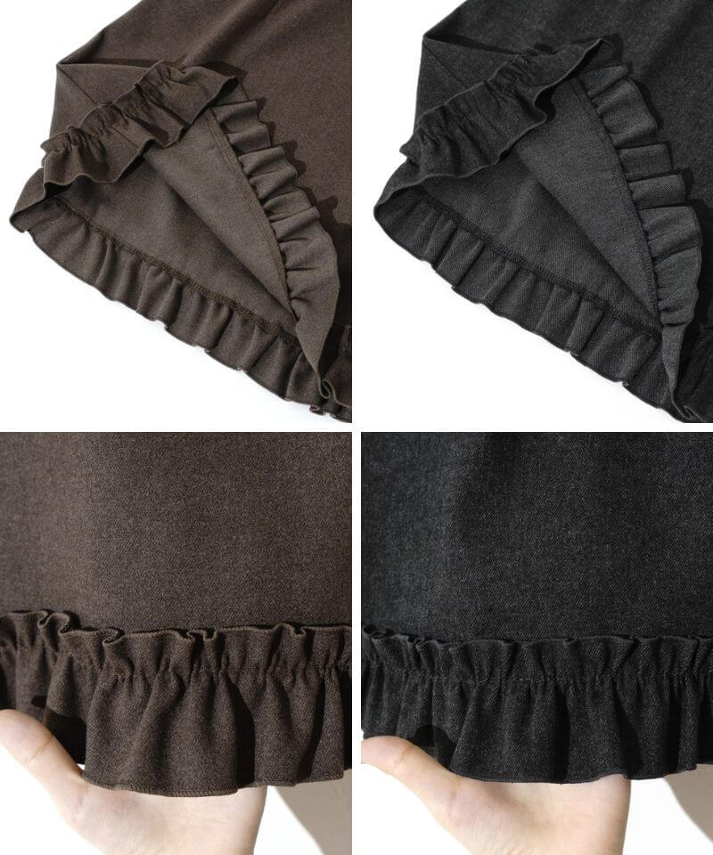 RosyMonster⭐︎hem frill skirt⭐︎ フリルミニスカート RosyMonster