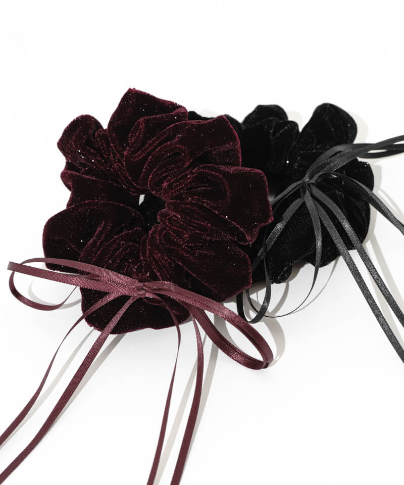 twinkle velour chouchou～ﾄｩｲﾝｸﾙﾍﾞﾛｱｼｭｼｭ | flower／フラワー