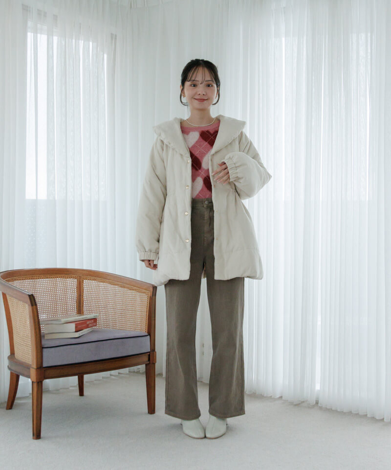 20%OFF】heart argyle knit～ﾊｰﾄｱｰｶﾞｲﾙﾆｯﾄ | flower／フラワー公式通販