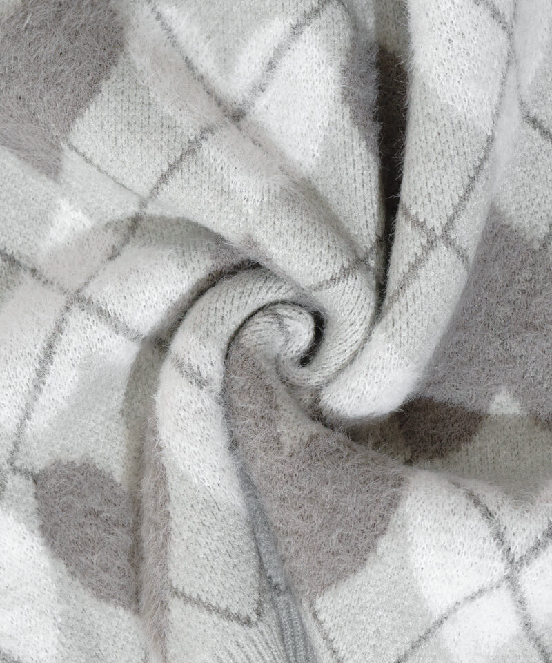 ✴︎Aki✴︎ heart argyle knit～ﾊｰﾄｱｰｶﾞｲﾙﾆｯﾄ | flower／フラワー公式通販