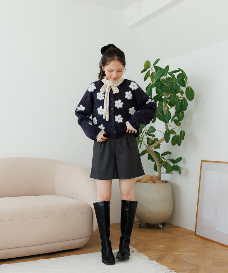 30%OFF】feminine half pants～ﾌｪﾐﾆﾝﾊｰﾌﾊﾟﾝﾂ | flower／フラワー公式通販