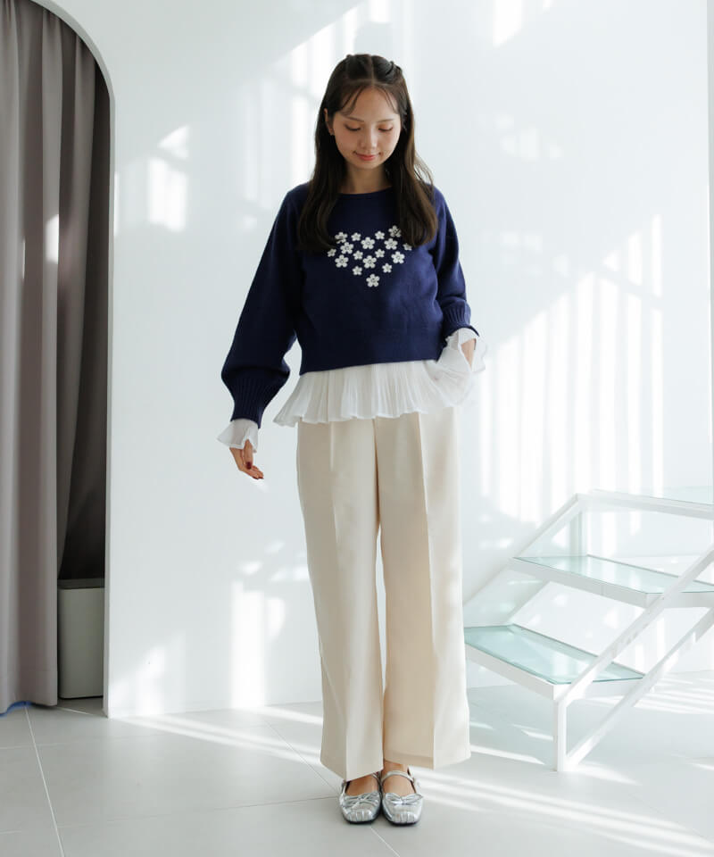 50%OFF】heart bouquet knit～ﾊｰﾄﾌﾞｰｹﾆｯﾄ | flower／フラワー公式通販