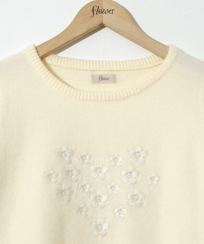 50%OFF】heart bouquet knit～ﾊｰﾄﾌﾞｰｹﾆｯﾄ | flower／フラワー公式通販