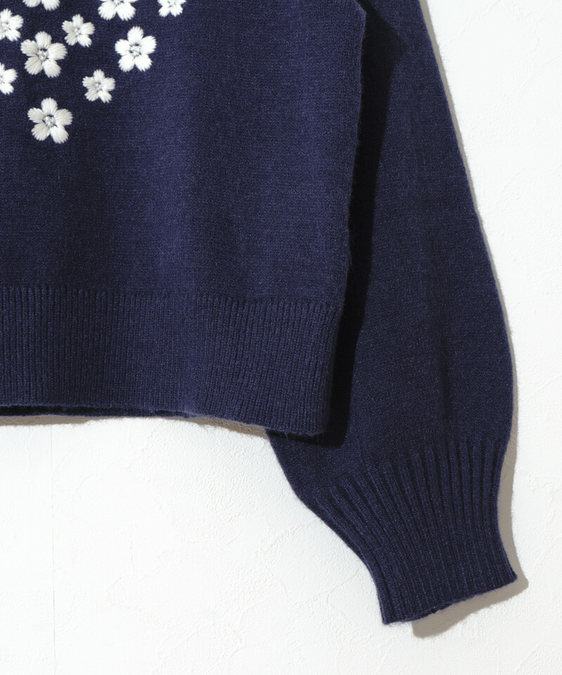 50%OFF】heart bouquet knit～ﾊｰﾄﾌﾞｰｹﾆｯﾄ | flower／フラワー公式通販