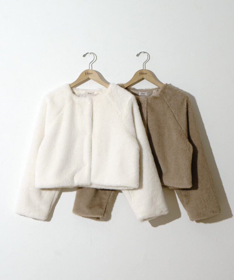 30%OFF】compact fur coat～ｺﾝﾊﾟｸﾄﾌｧｰｺｰﾄ | flower／フラワー公式通販