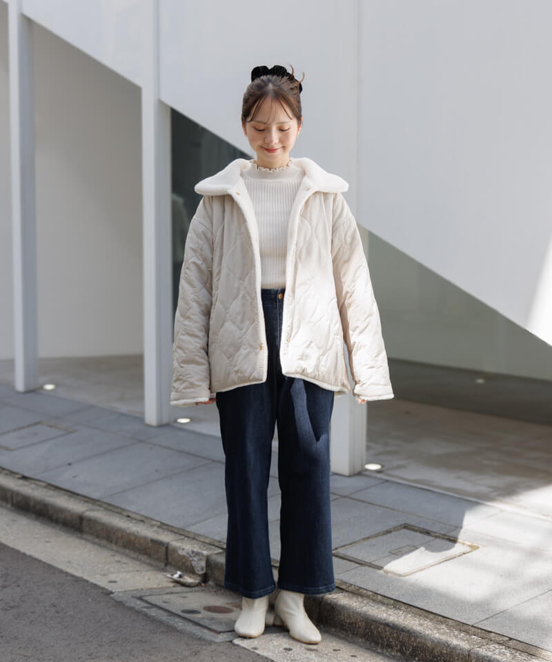 予約商品】2way boa coat～ﾂｰｳｪｲﾎﾞｱｺｰﾄ | flower／フラワー公式通販