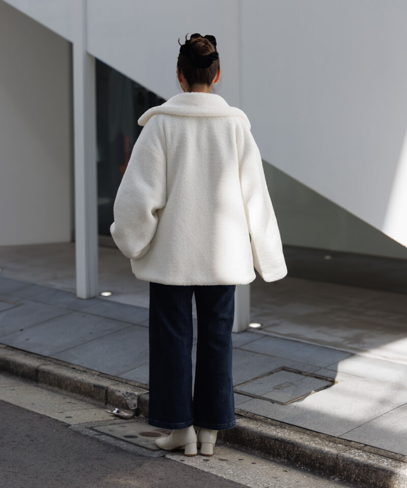 2way boa coat～ﾂｰｳｪｲﾎﾞｱｺｰﾄ | flower／フラワー公式通販