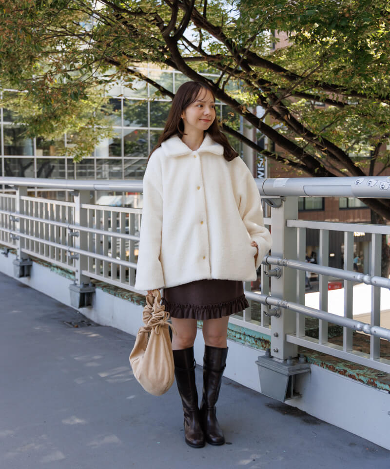 20%OFF】2way boa coat～ﾂｰｳｪｲﾎﾞｱｺｰﾄ | flower／フラワー公式通販