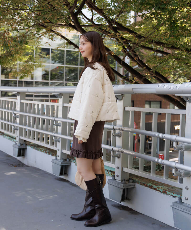 50%OFF】falling flower coat～ﾌｫｰﾘﾝｸﾞﾌﾗﾜｰｺｰﾄ | flower／フラワー公式通販