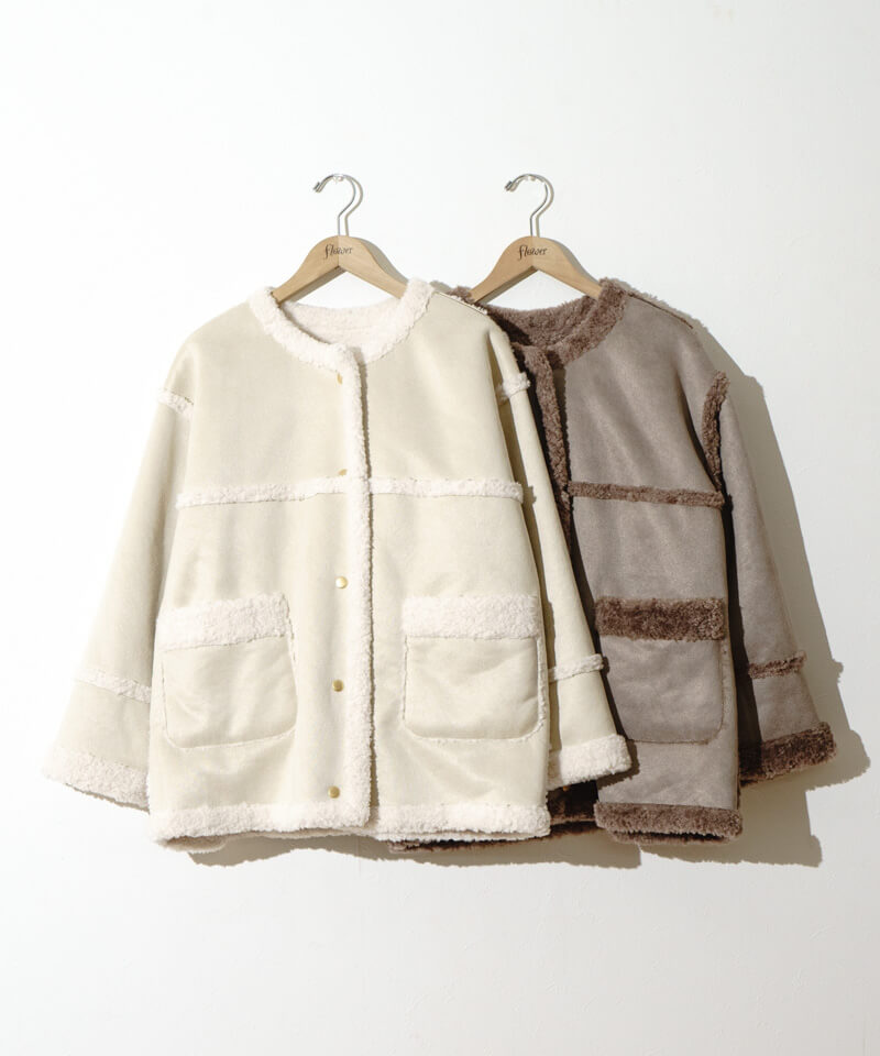 ダウニームートンコート　フラワー downy mouton coat～ﾀﾞｳﾆｰﾑｰﾄﾝｺｰﾄ | flower／フラワー公式通販