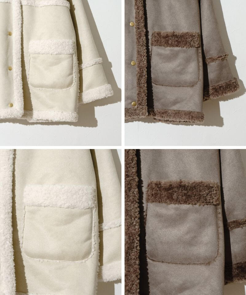 downy mouton coat～ﾀﾞｳﾆｰﾑｰﾄﾝｺｰﾄ | flower／フラワー公式通販