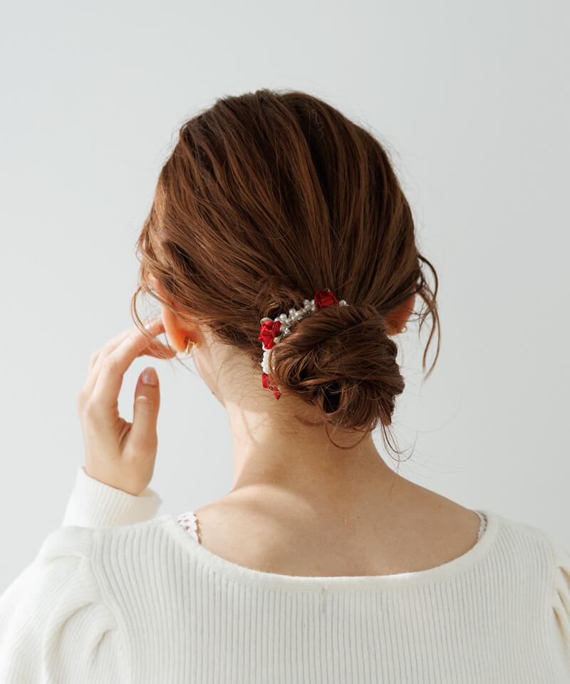 pearly rose gomme～ﾊﾟｰﾘｰﾛｰｽﾞｺﾞﾑ | flower／フラワー公式通販