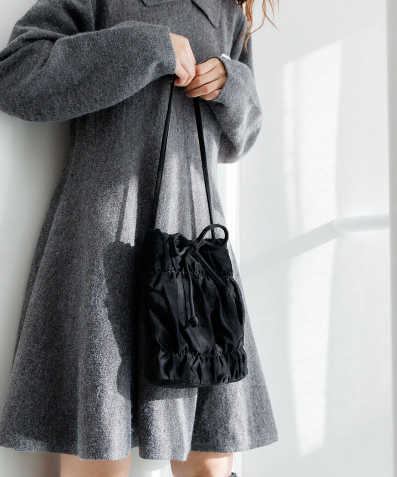 suede crumple bag～ｽｴｰﾄﾞｸﾗﾝﾌﾟﾙﾊﾞｯｸﾞ | flower／フラワー公式通販