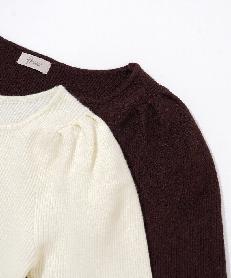 30%OFF】wavy knit top～ｳｪｰﾋﾞｰﾆｯﾄﾄｯﾌﾟ | flower／フラワー公式通販