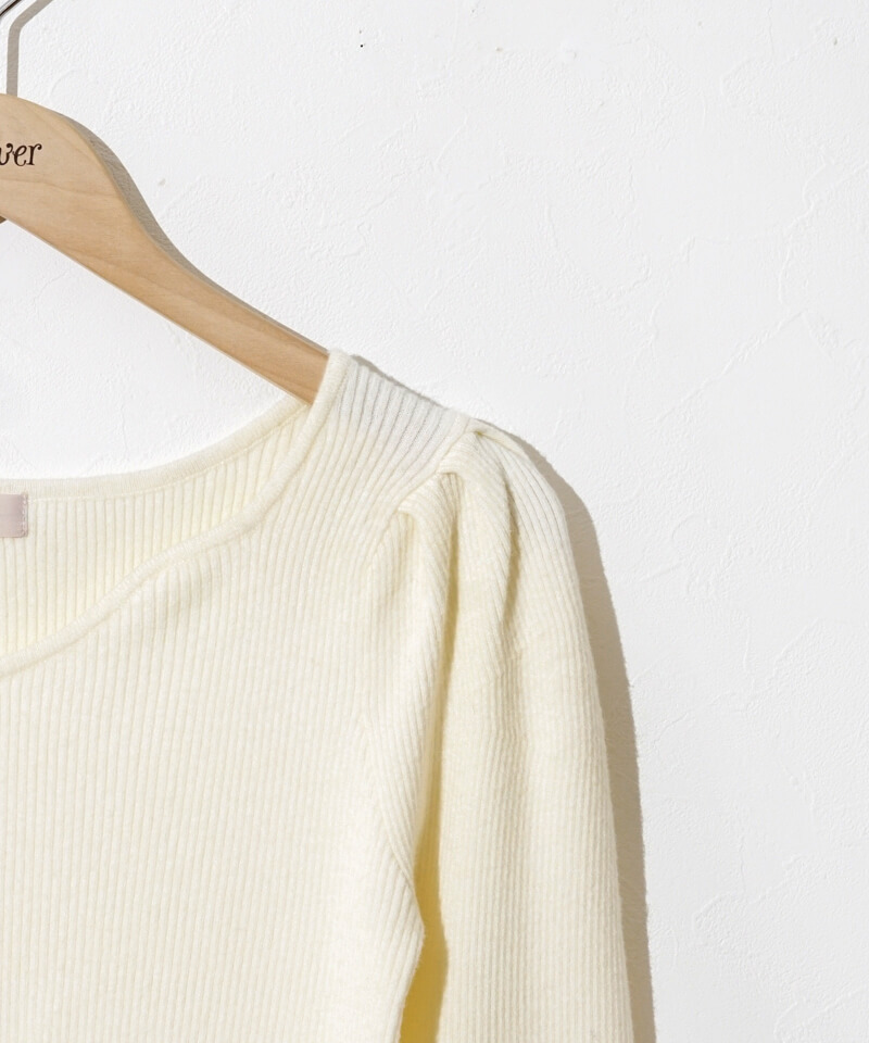 30%OFF】wavy knit top～ｳｪｰﾋﾞｰﾆｯﾄﾄｯﾌﾟ | flower／フラワー公式通販