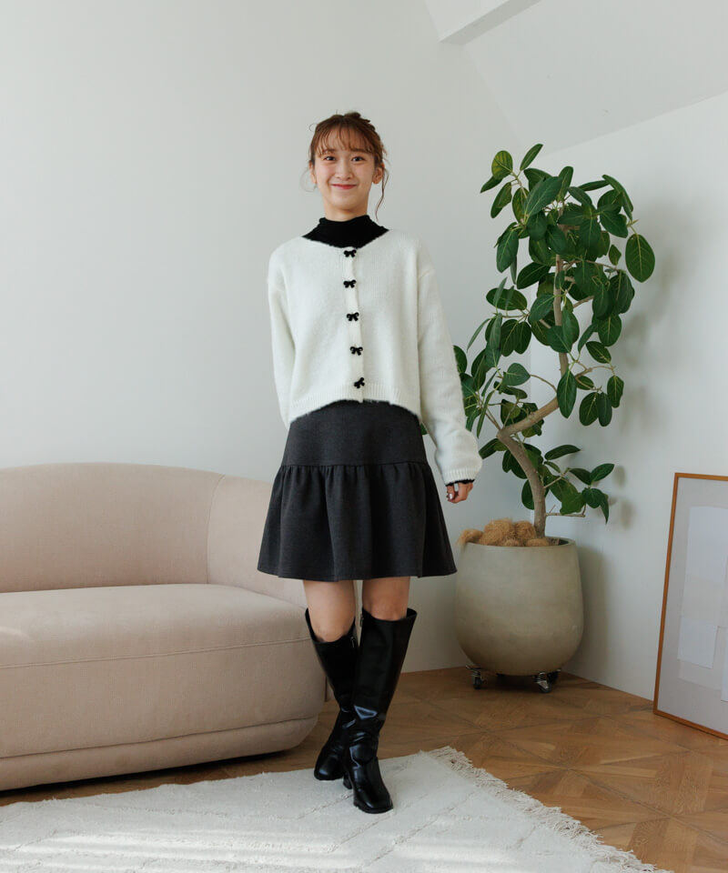 flare mini skirt～ﾌﾚｱﾐﾆｽｶｰﾄ | flower／フラワー公式通販