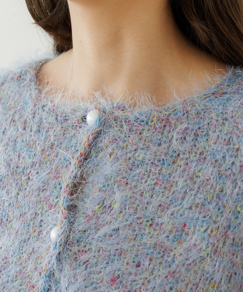 40%OFF】fluffy fancy cardigan～ﾌﾗｯﾌｨｰﾌｧﾝｼｰｶｰﾃﾞｨｶﾞﾝ | flower