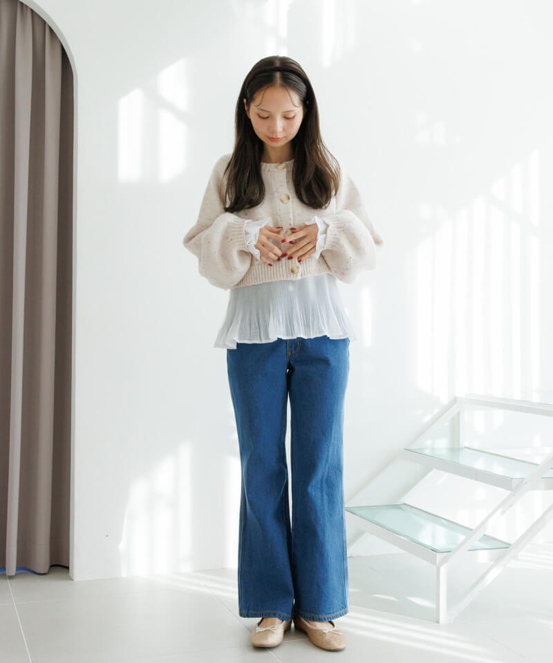 daily flare denim～ﾃﾞｲﾘｰﾌﾚｱﾃﾞﾆﾑ | flower／フラワー公式通販