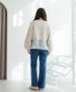 【ブルー】model:H160 着用サイズ:FREE 【ブルー】model:H160 着用サイズ:FREE