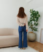 【ブルー】model:H154 着用サイズ:FREE 【ブルー】model:H154 着用サイズ:FREE