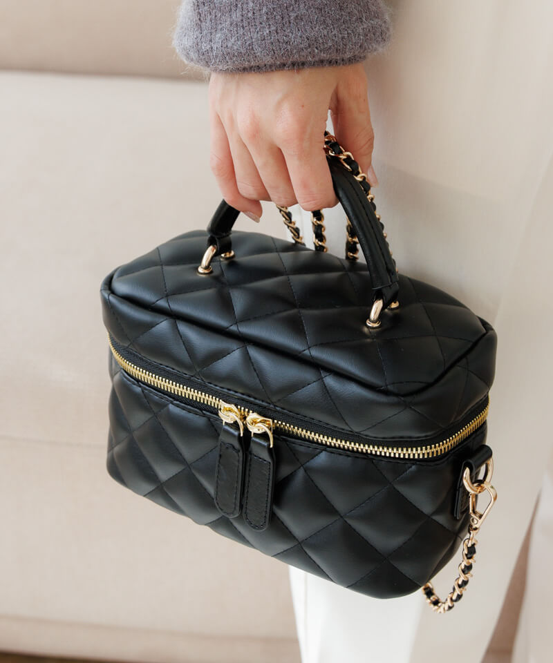 quilting vanity bag～ｷﾙﾃｨﾝｸﾞﾊﾞﾆﾃｨﾊﾞｯｸﾞ | flower／フラワー公式通販