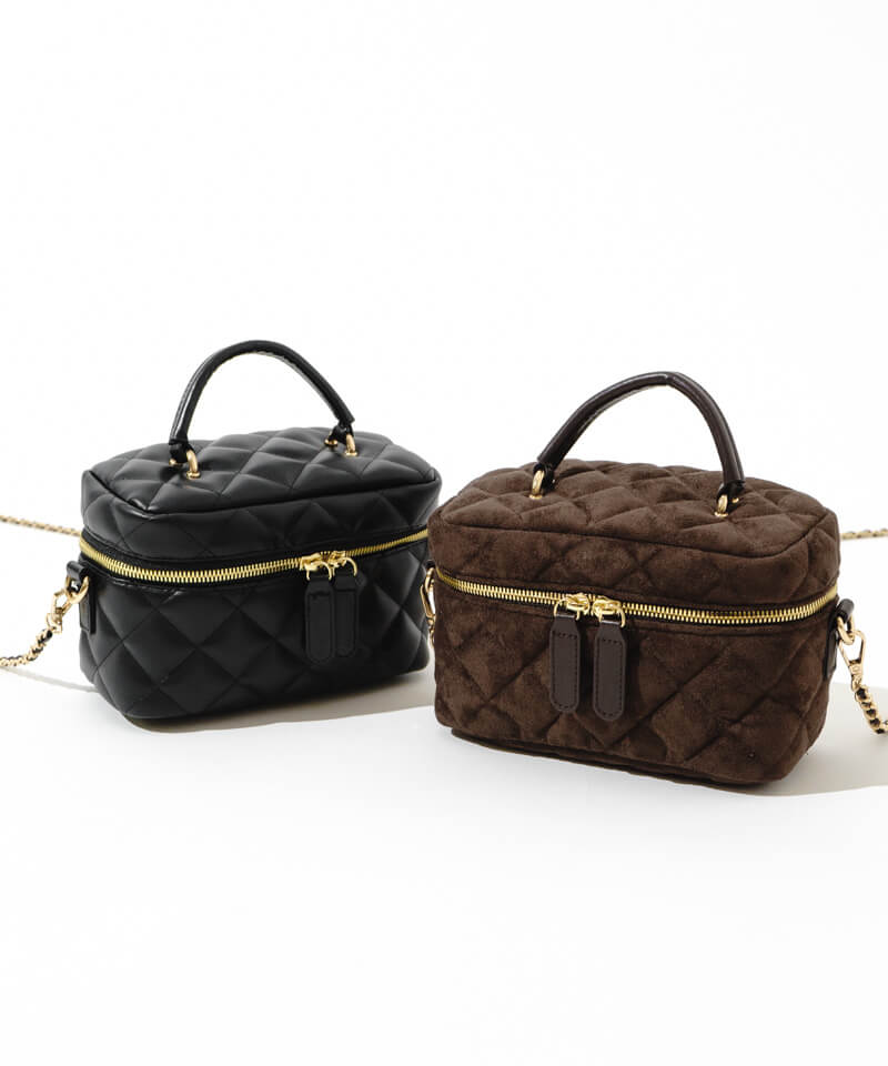 quilting vanity bag～ｷﾙﾃｨﾝｸﾞﾊﾞﾆﾃｨﾊﾞｯｸﾞ | flower／フラワー公式通販