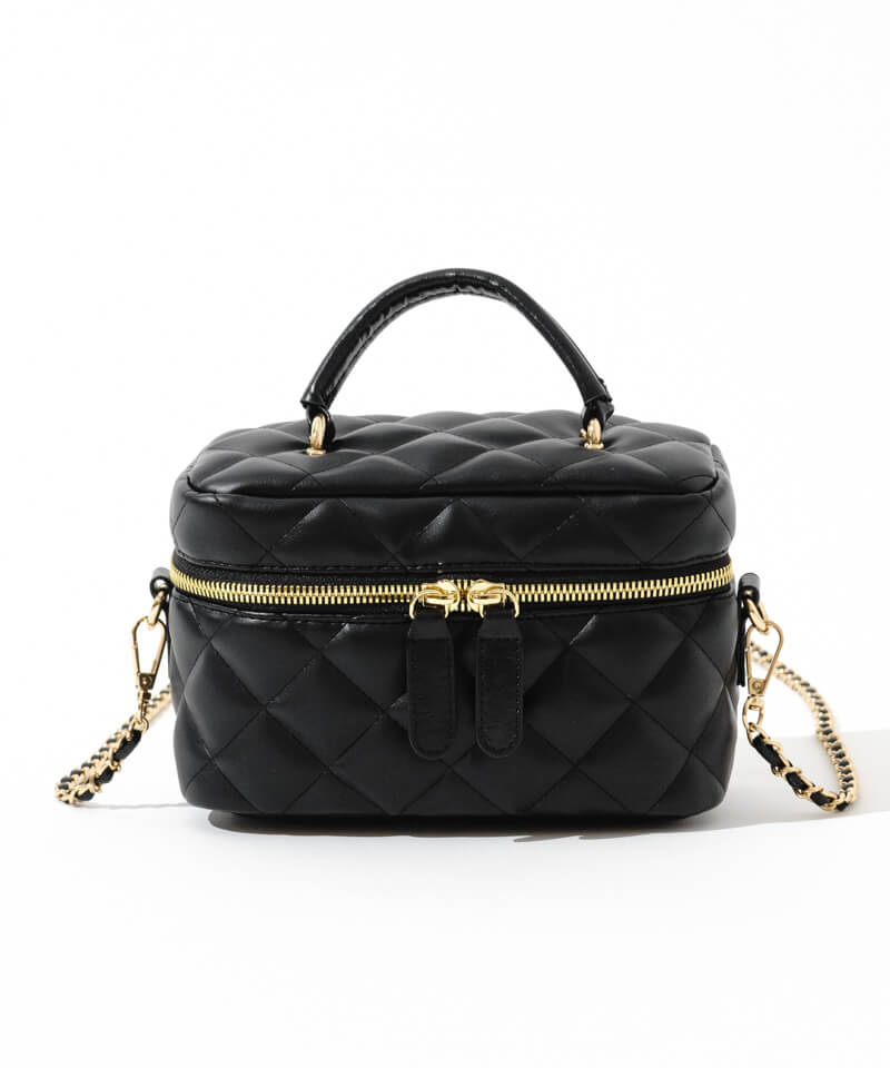 quilting vanity bag～ｷﾙﾃｨﾝｸﾞﾊﾞﾆﾃｨﾊﾞｯｸﾞ | flower／フラワー公式通販