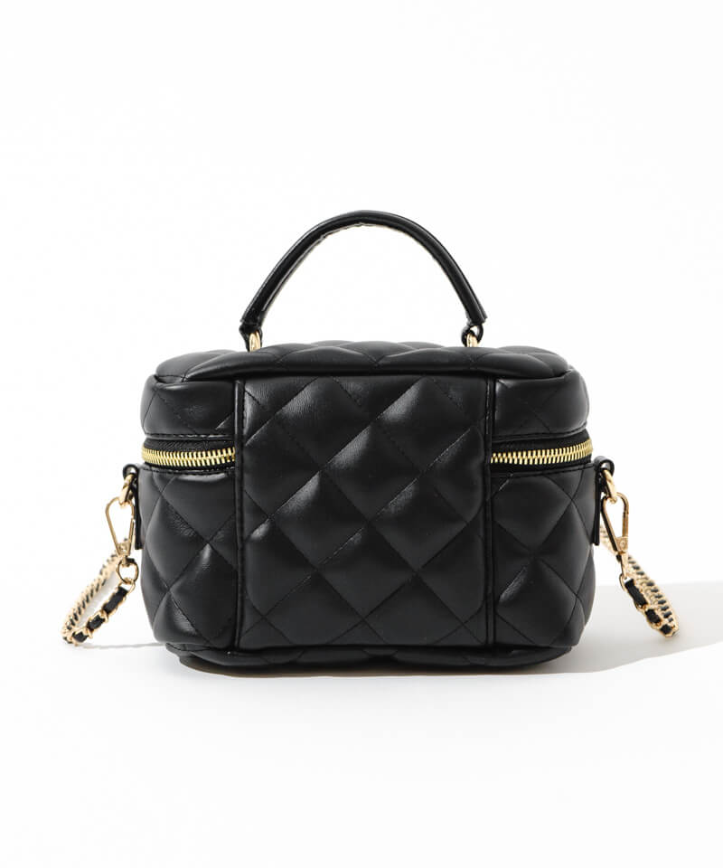 【美品】riu Quilting vanity bag リウ　バニティバッグ 2025年最新】riu バニティバッグの人気アイテム - メルカリ