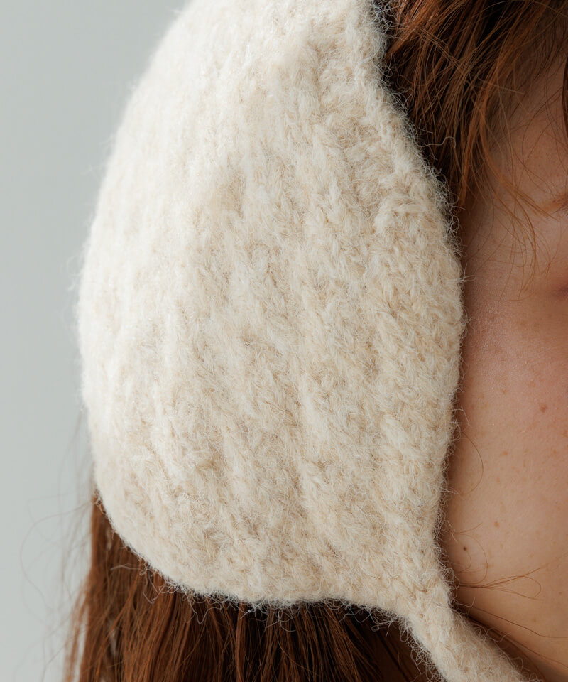 50%OFF】knit ear muffler～ﾆｯﾄｲﾔｰﾏﾌﾗｰ | flower／フラワー公式通販