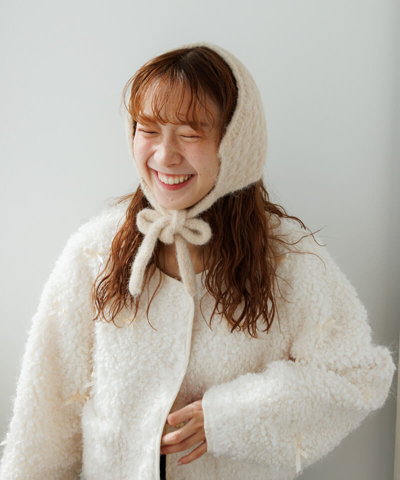 50%OFF】knit ear muffler～ﾆｯﾄｲﾔｰﾏﾌﾗｰ | flower／フラワー公式通販
