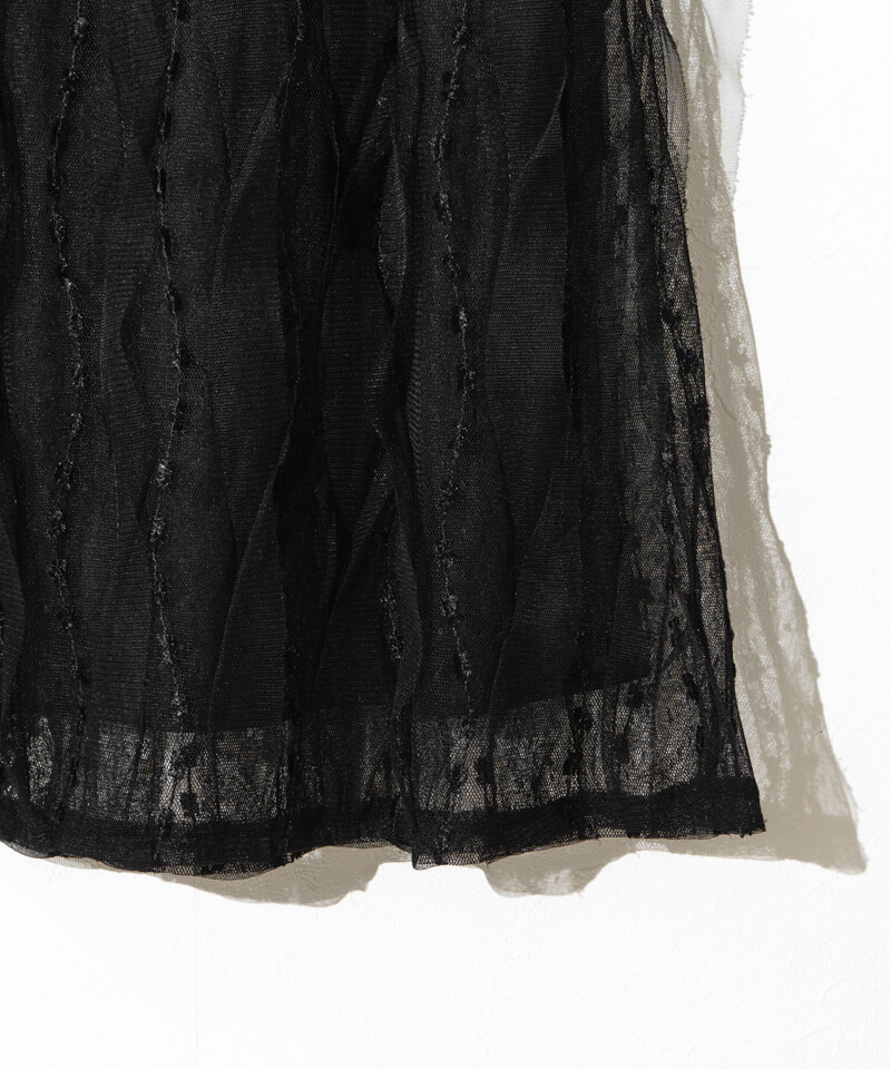 FICTIO TOKYO チュールスカート/Tulles Skirt スカート tulle frill