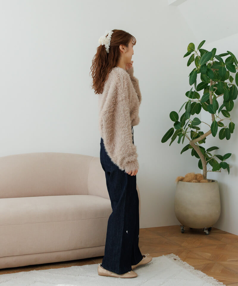 40%OFF】fluffy shaggy knit～ﾌﾗｯﾌｨｰｼｬｷﾞｰﾆｯﾄ | flower／フラワー公式通販