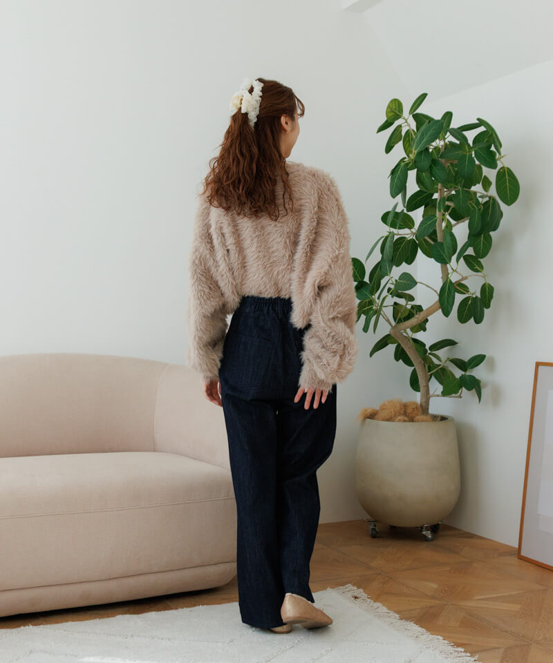 fluffy shaggy knit～ﾌﾗｯﾌｨｰｼｬｷﾞｰﾆｯﾄ | flower／フラワー公式通販