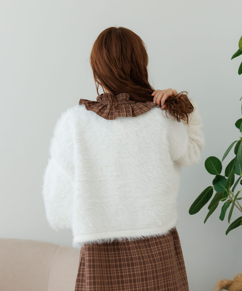 40%OFF】fluffy shaggy knit～ﾌﾗｯﾌｨｰｼｬｷﾞｰﾆｯﾄ | flower／フラワー公式通販