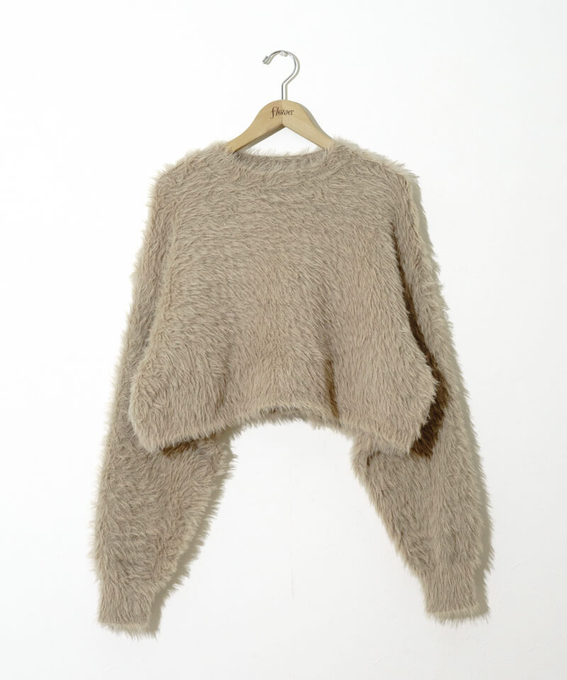 40%OFF】fluffy shaggy knit～ﾌﾗｯﾌｨｰｼｬｷﾞｰﾆｯﾄ | flower／フラワー公式通販