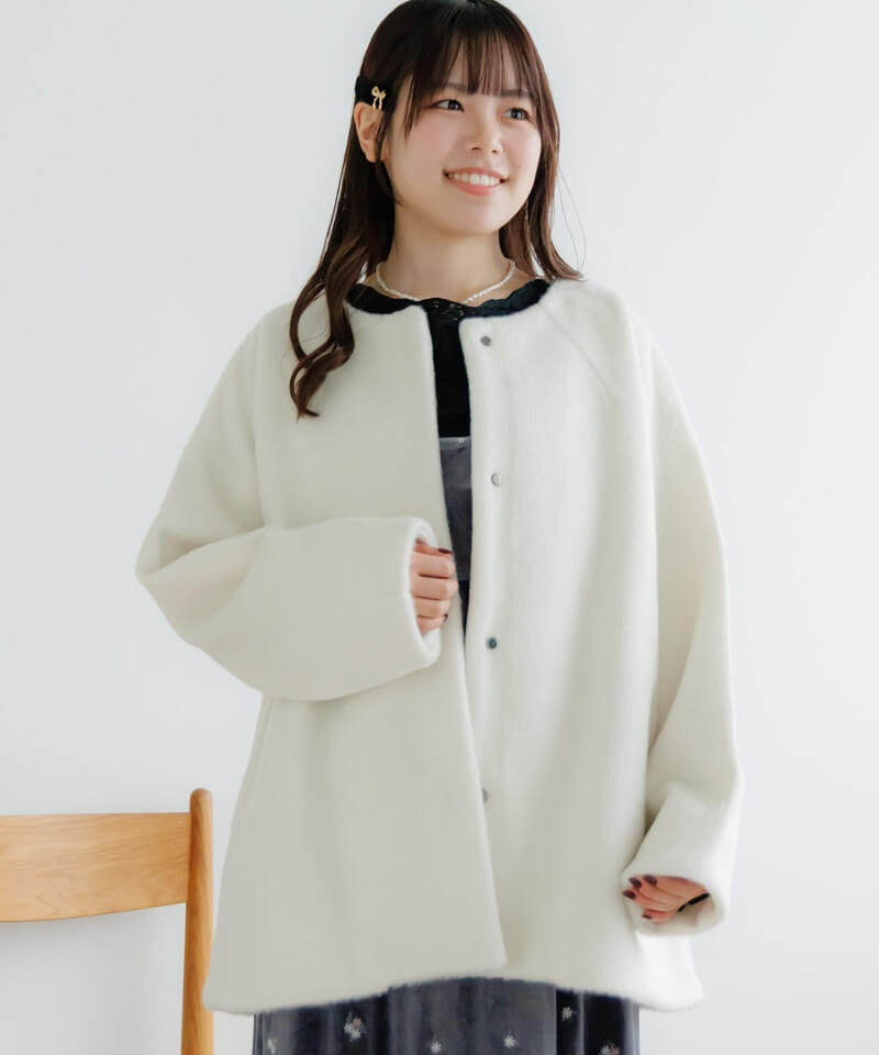 fluffy coat5～ﾌﾗｯﾌｨｰｺｰﾄ5 | flower／フラワー公式通販