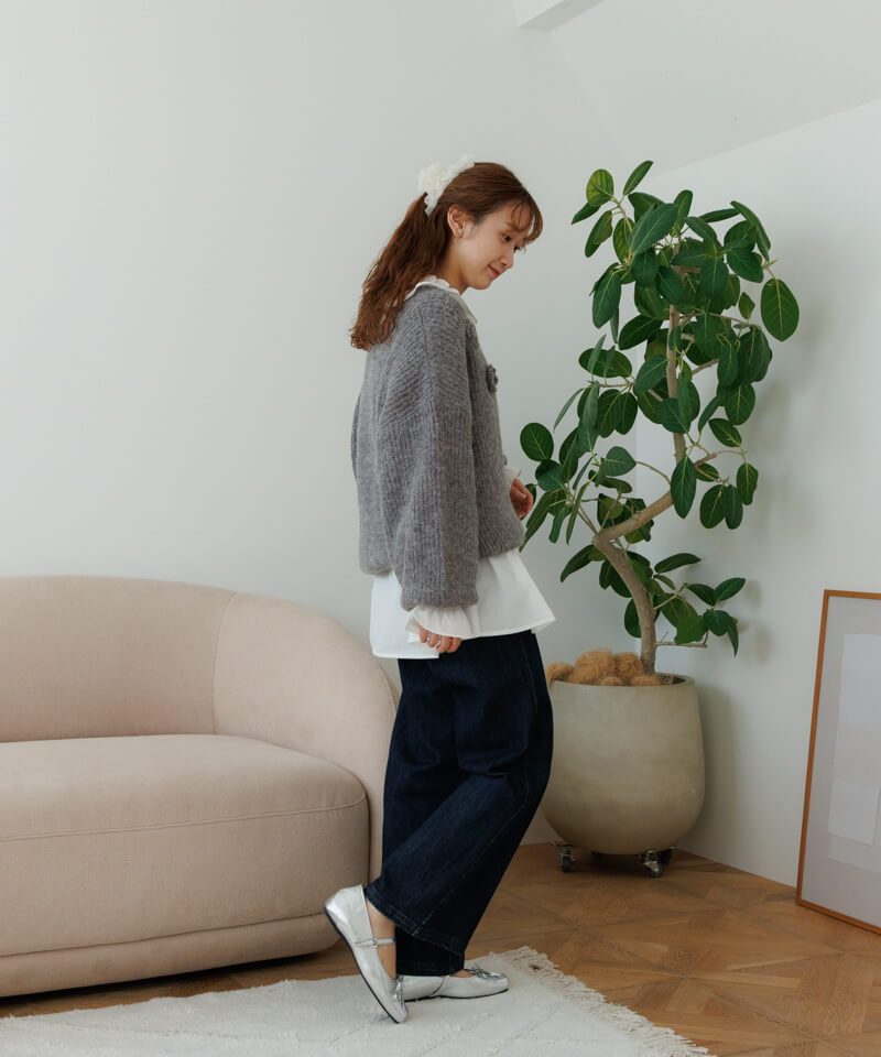 40%OFF】warming rose knit～ｳｫｰﾐﾝｸﾞﾛｰｽﾞﾆｯﾄ | flower／フラワー公式通販