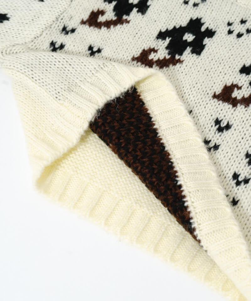 50%OFF】floral nordic knit～ﾌﾛｰﾗﾙﾉﾙﾃﾞｨｯｸﾆｯﾄ | flower／フラワー公式通販