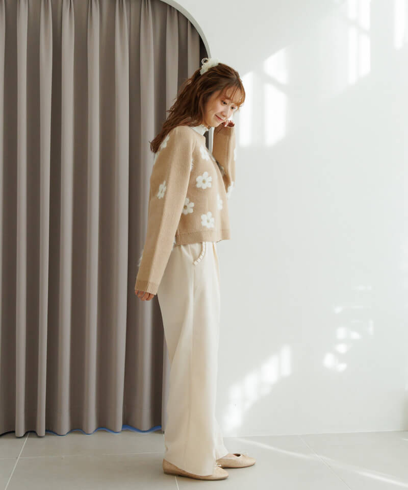 fluffy flower knit～ﾌﾗｯﾌｨｰﾌﾗﾜｰﾆｯﾄ | flower／フラワー公式通販