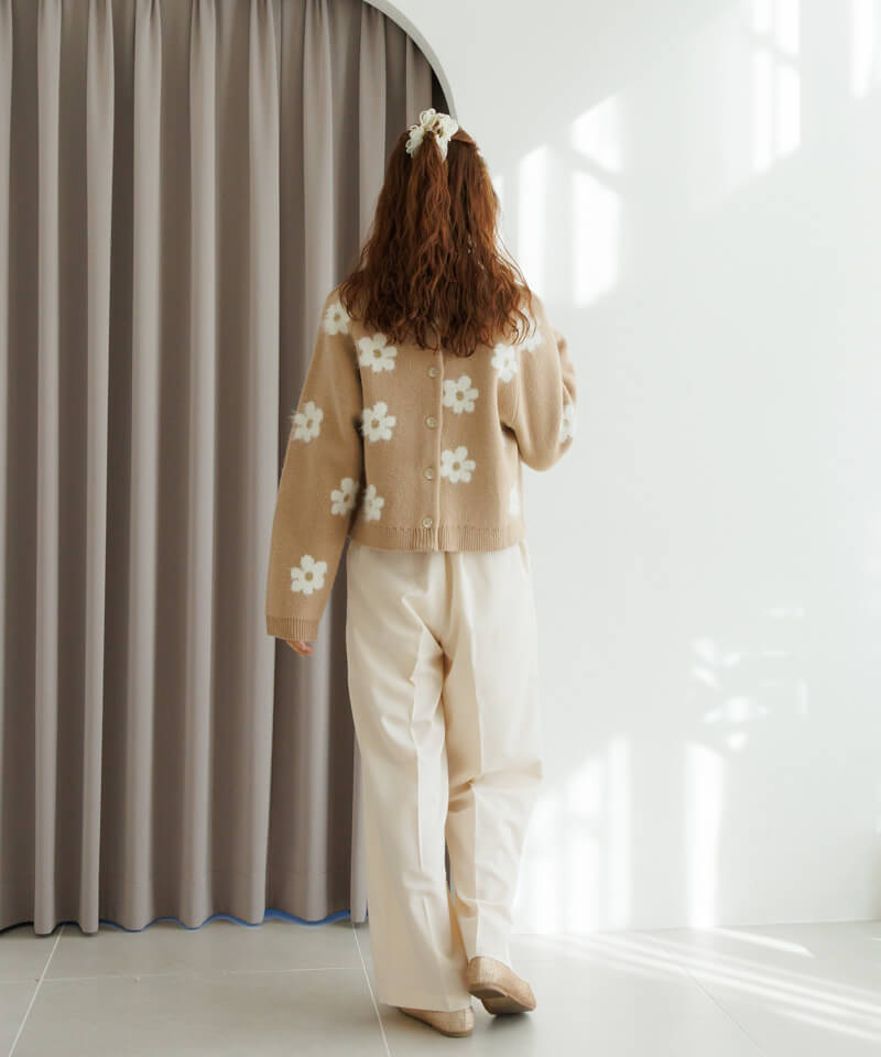 50%OFF】fluffy flower knit～ﾌﾗｯﾌｨｰﾌﾗﾜｰﾆｯﾄ | flower／フラワー公式通販