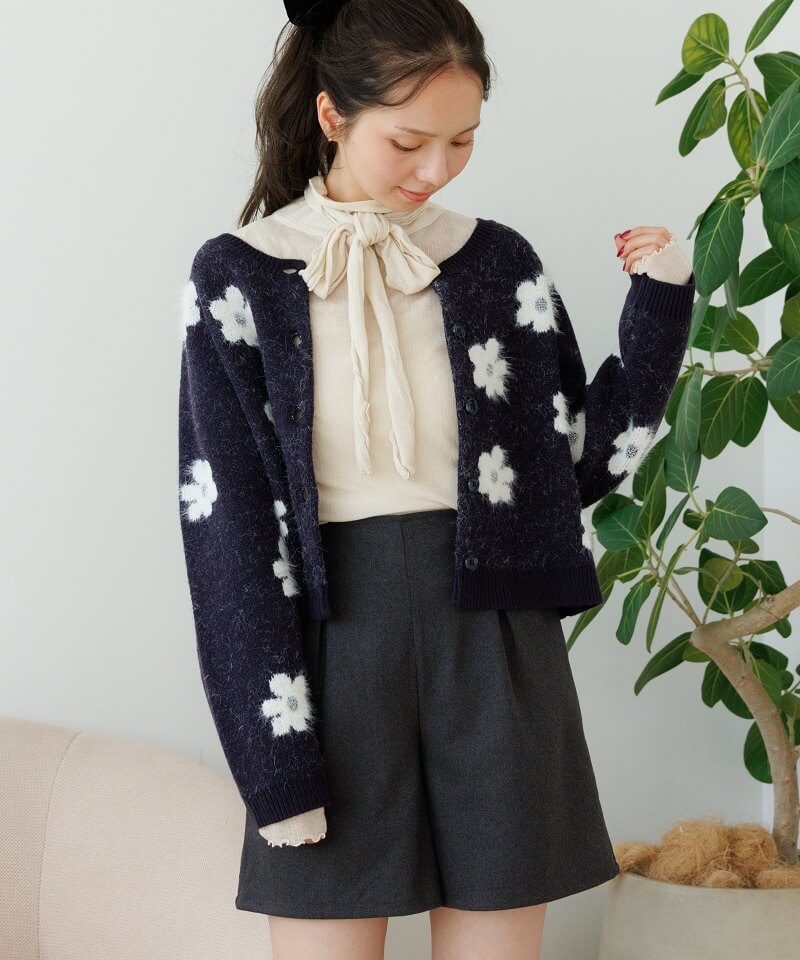40%OFF】fluffy flower knit～ﾌﾗｯﾌｨｰﾌﾗﾜｰﾆｯﾄ | flower／フラワー公式通販