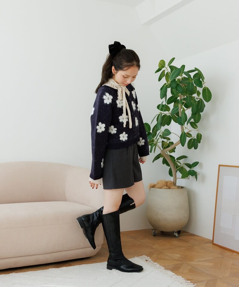 40%OFF】fluffy flower knit～ﾌﾗｯﾌｨｰﾌﾗﾜｰﾆｯﾄ | flower／フラワー公式通販