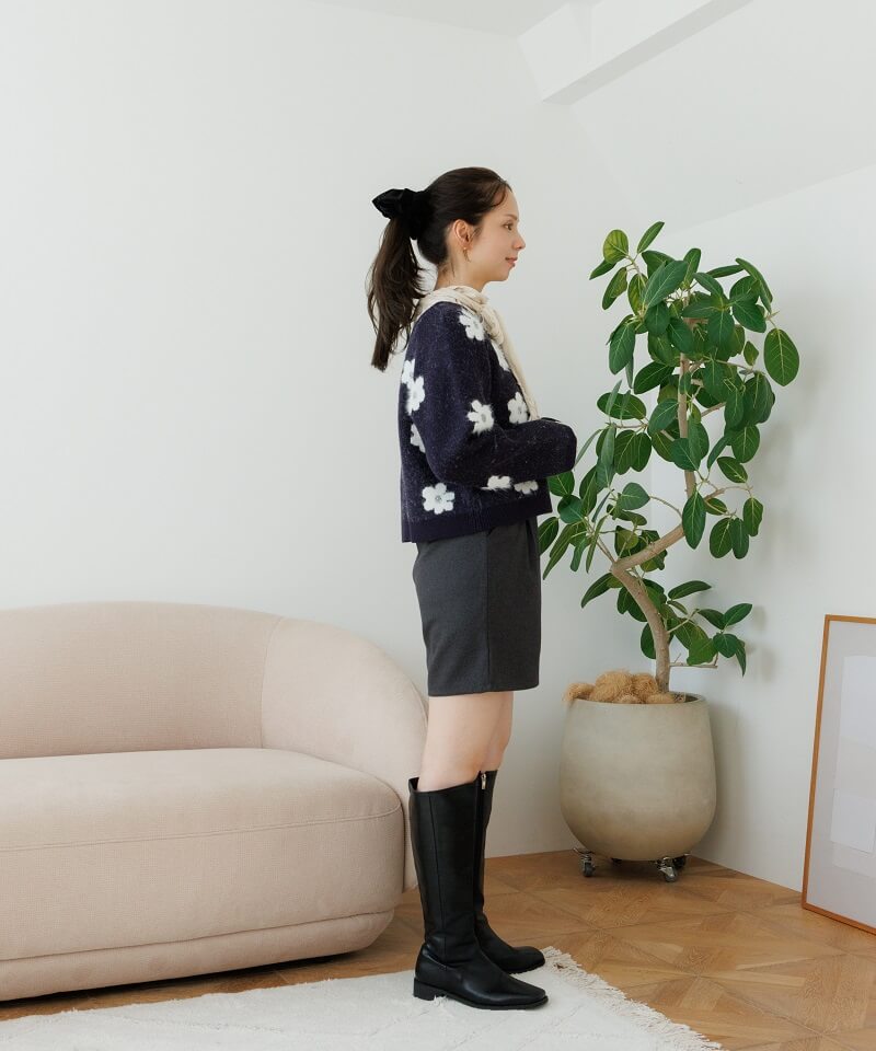 50%OFF】fluffy flower knit～ﾌﾗｯﾌｨｰﾌﾗﾜｰﾆｯﾄ | flower／フラワー公式通販